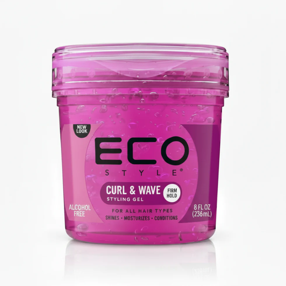 Eco Styler Curl & Wave Gel 236ml | Firm Hold Curl Definition & Frizz Control Gel