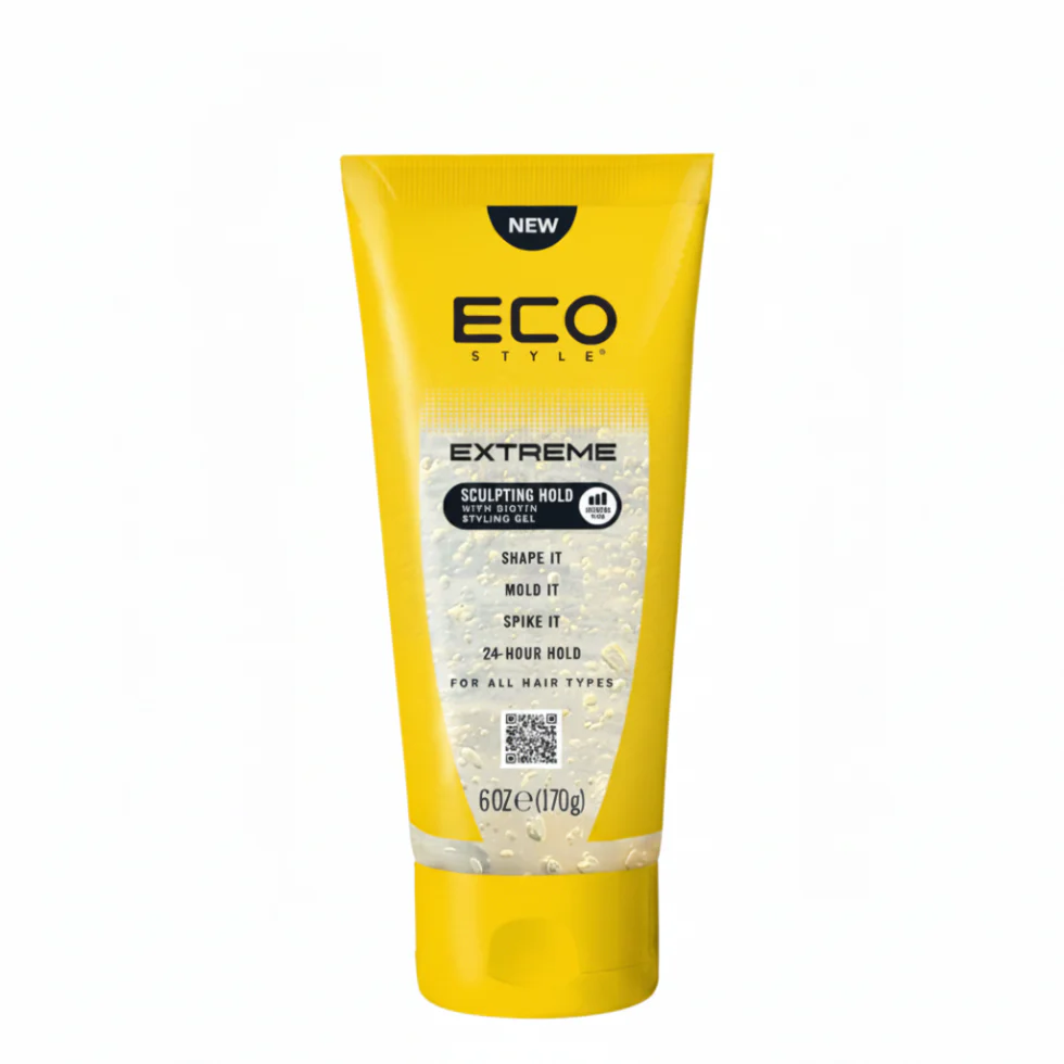 Eco Styler Extreme Hold Gel with Biotin 170g | 24Hr Sculpting & Long Hold