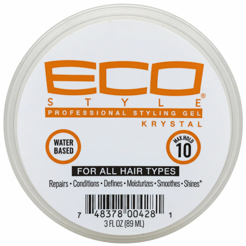 Eco Styler Krystal Styling Gel 89ml | Max Hold, Shine & Frizz Control