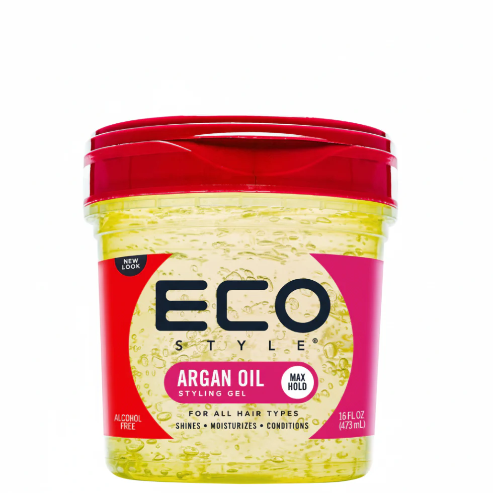 Eco Styler Argan Oil Gel 473ml | Hydration, Strong Hold & Shine Boost