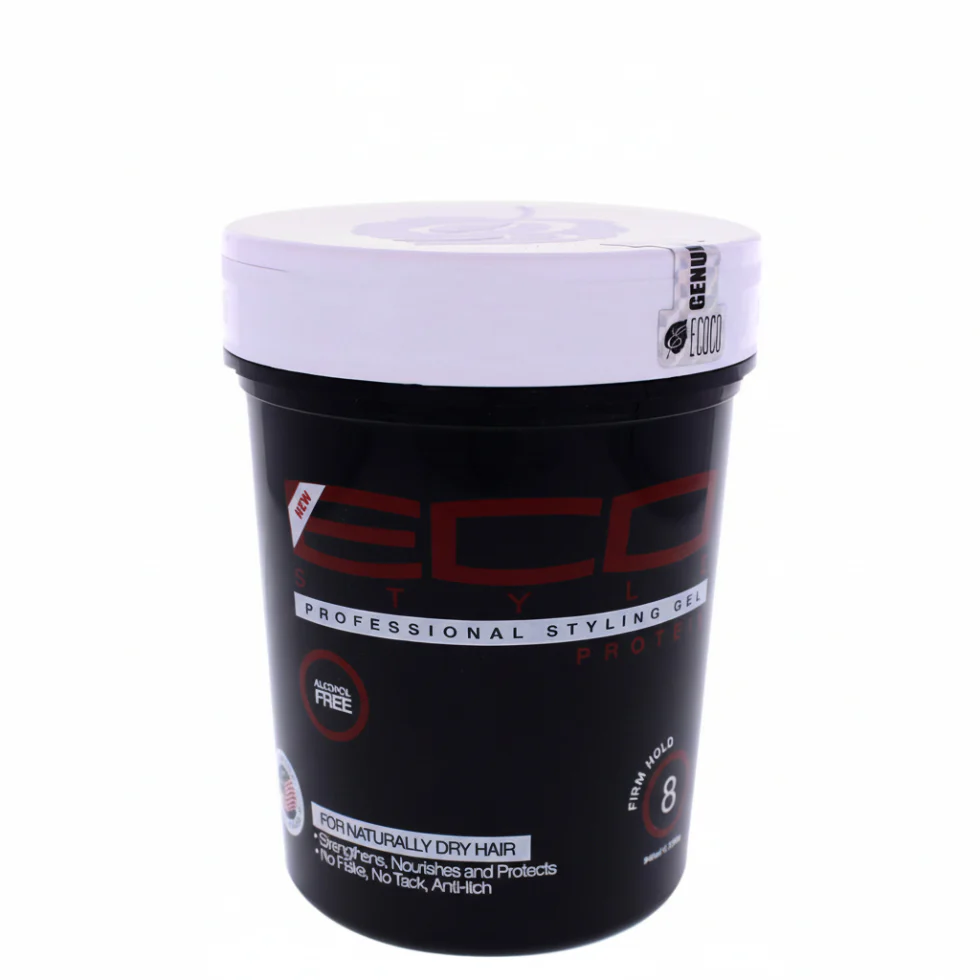 Eco Styler Protein Styling Gel 2.36L | Maximum Hold Frizz-Free Defined Styles