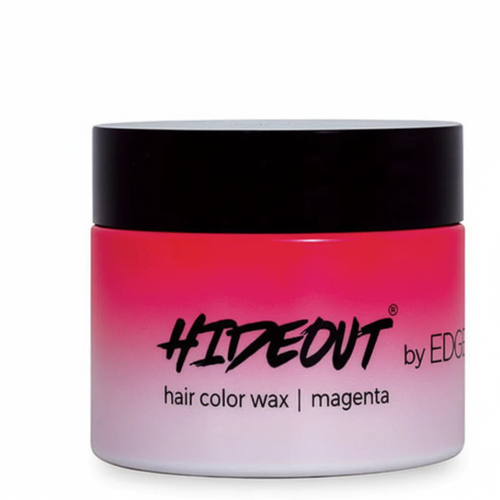 Edge Booster Hideout Magenta Hair Color Wax 1.7oz | Temporary Styling Wax