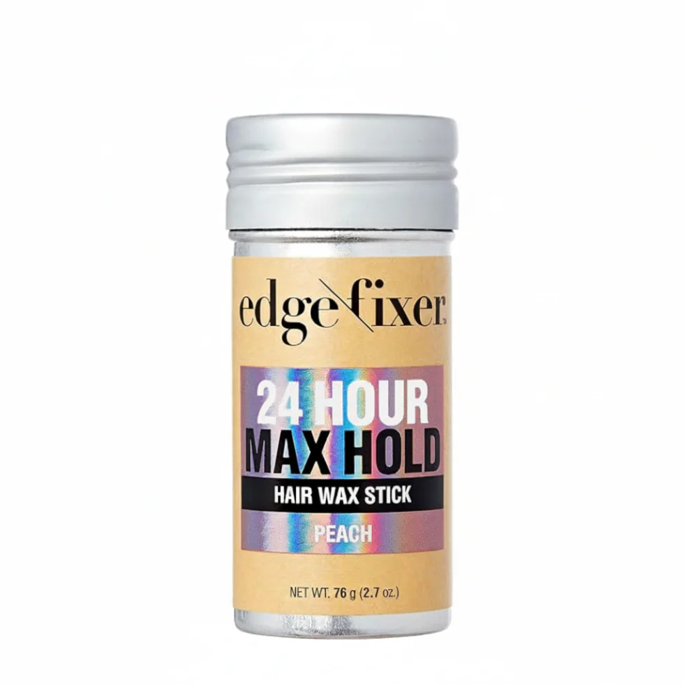 Red by Kiss Edge Fixer 24HR Max Hold Wax Stick Peach 2.7oz | Strong Edge Control