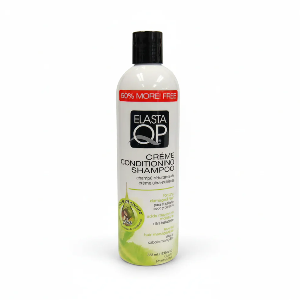 Elasta QP Creme Conditioning Shampoo 355ml | Moisturizing Shampoo for Dry Hair