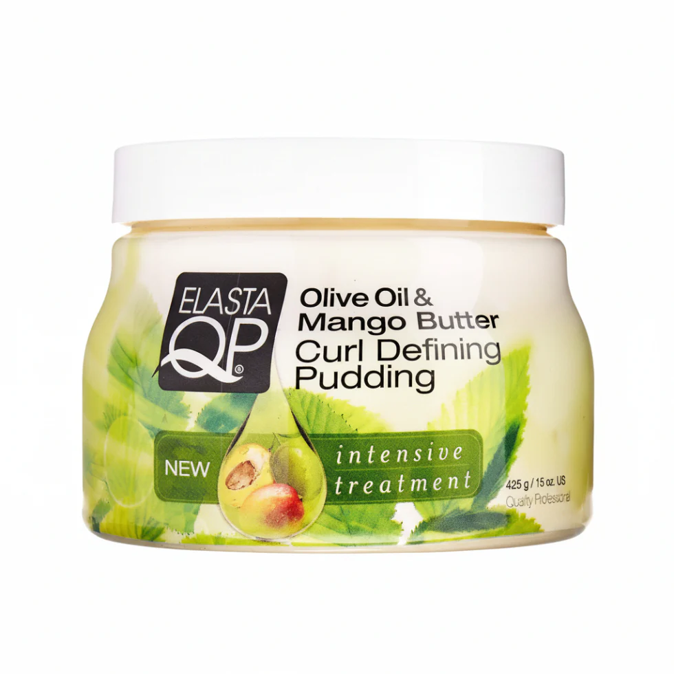 Elasta QP Olive Oil & Mango Butter Curl Defining Pudding 425g | Curl Definition