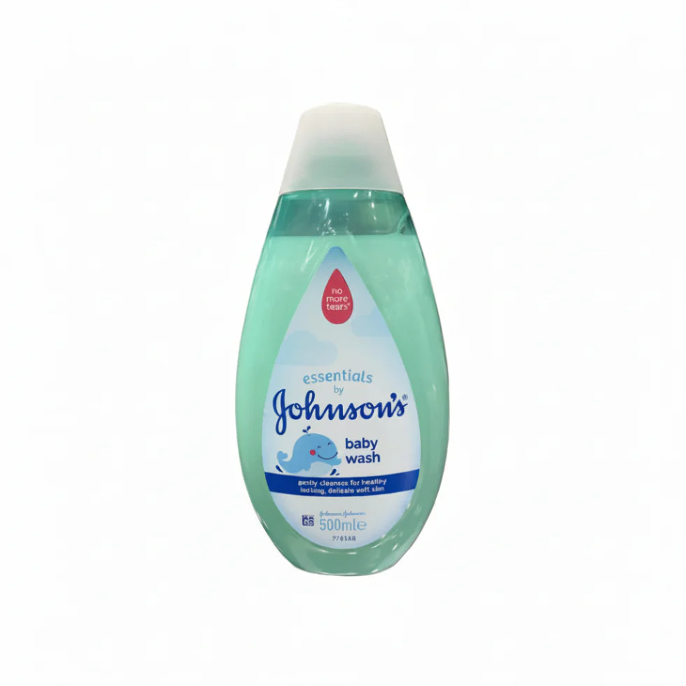 Essential’s by Johnson’s Baby Wash 500ml | Gentle Daily Cleanse for Baby