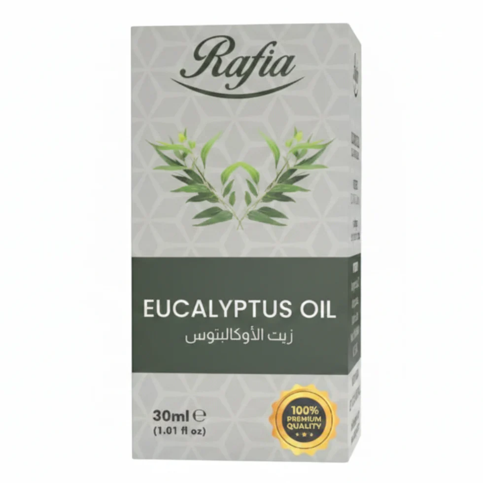 Rafia Eucalyptus Oil | Respiratory Relief & Muscle Care Wellness Oil