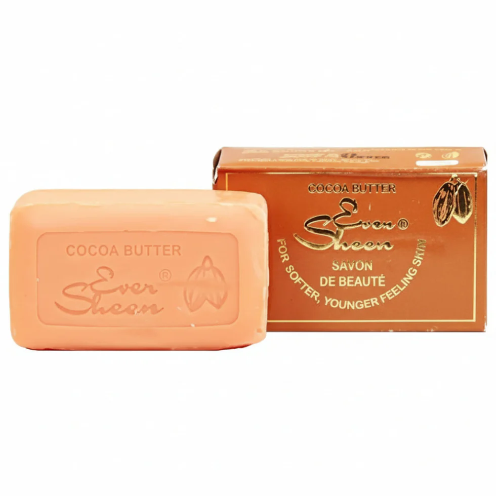 Ever Sheen Cocoa Butter Beauty Soap 200g | Cleanse Moisturize Nourish Skin Bar