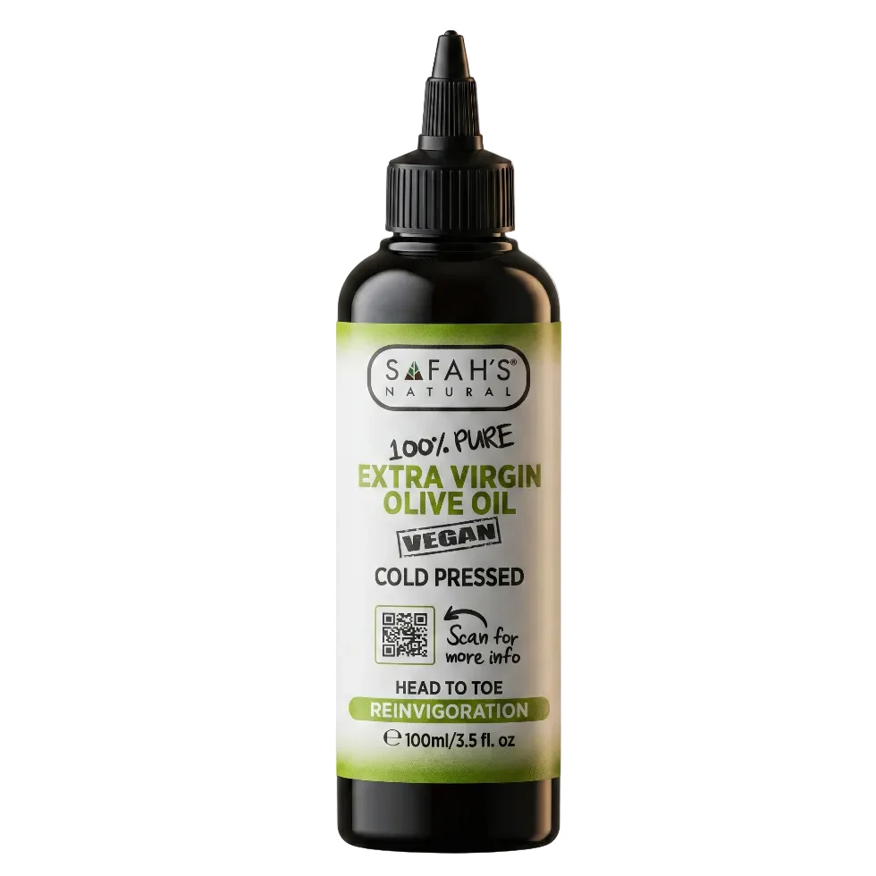 Extra Virgin Olive Oil 100ml | 100% Pure Hair, Skin & Natural Care Oil
