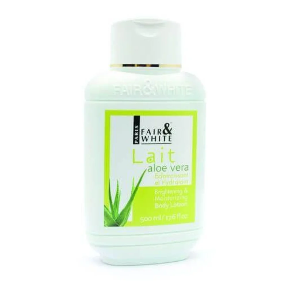 Fair & White Aloe Vera Lotion 485ml | Brightening Hydrating Glow Care