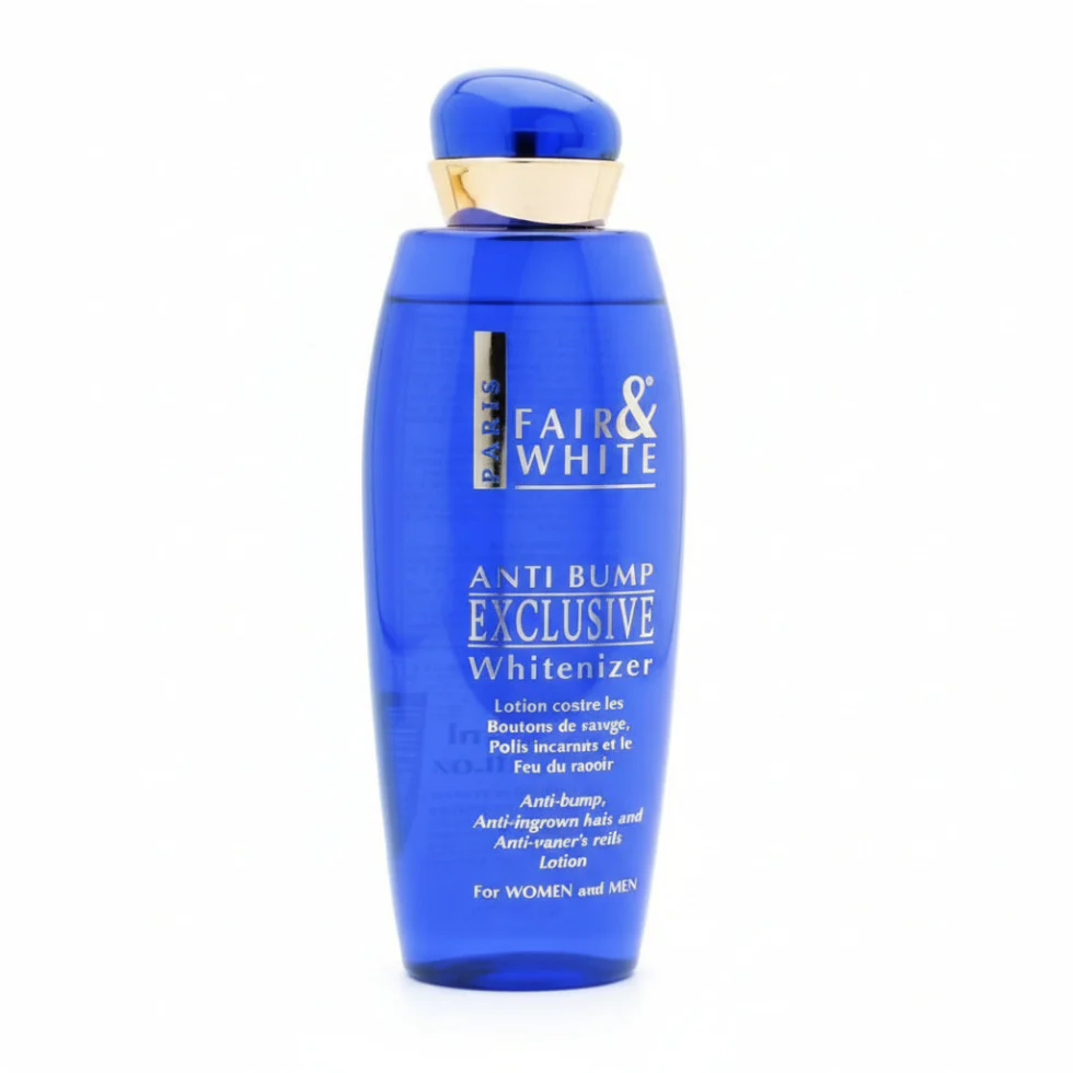 Fair & White Anti Bump Lotion 250ml | Ingrown Hair Razor Bump Care