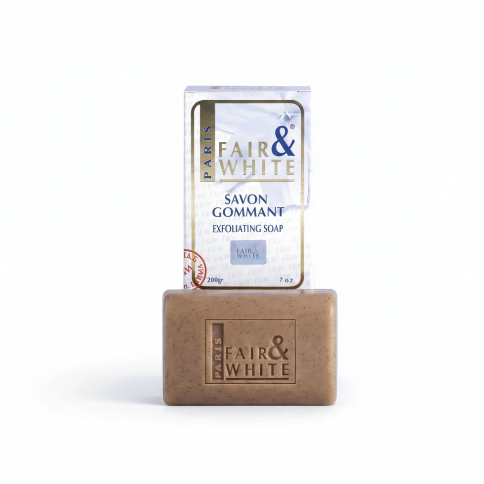Fair & White Savon Gommant 200g | Exfoliating Smooth Radiant Skin Soap