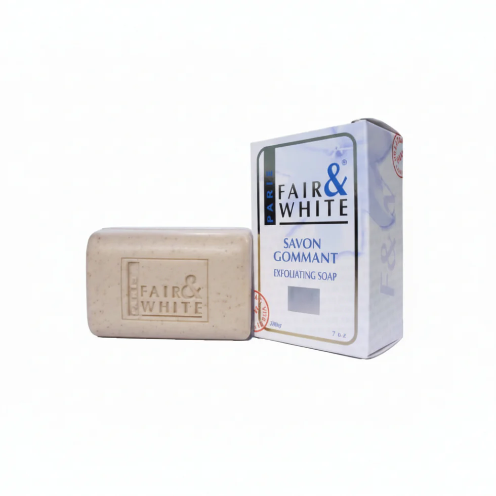 Fair & White Savon Gommant 200g | Exfoliating Smooth Radiant Skin Soap