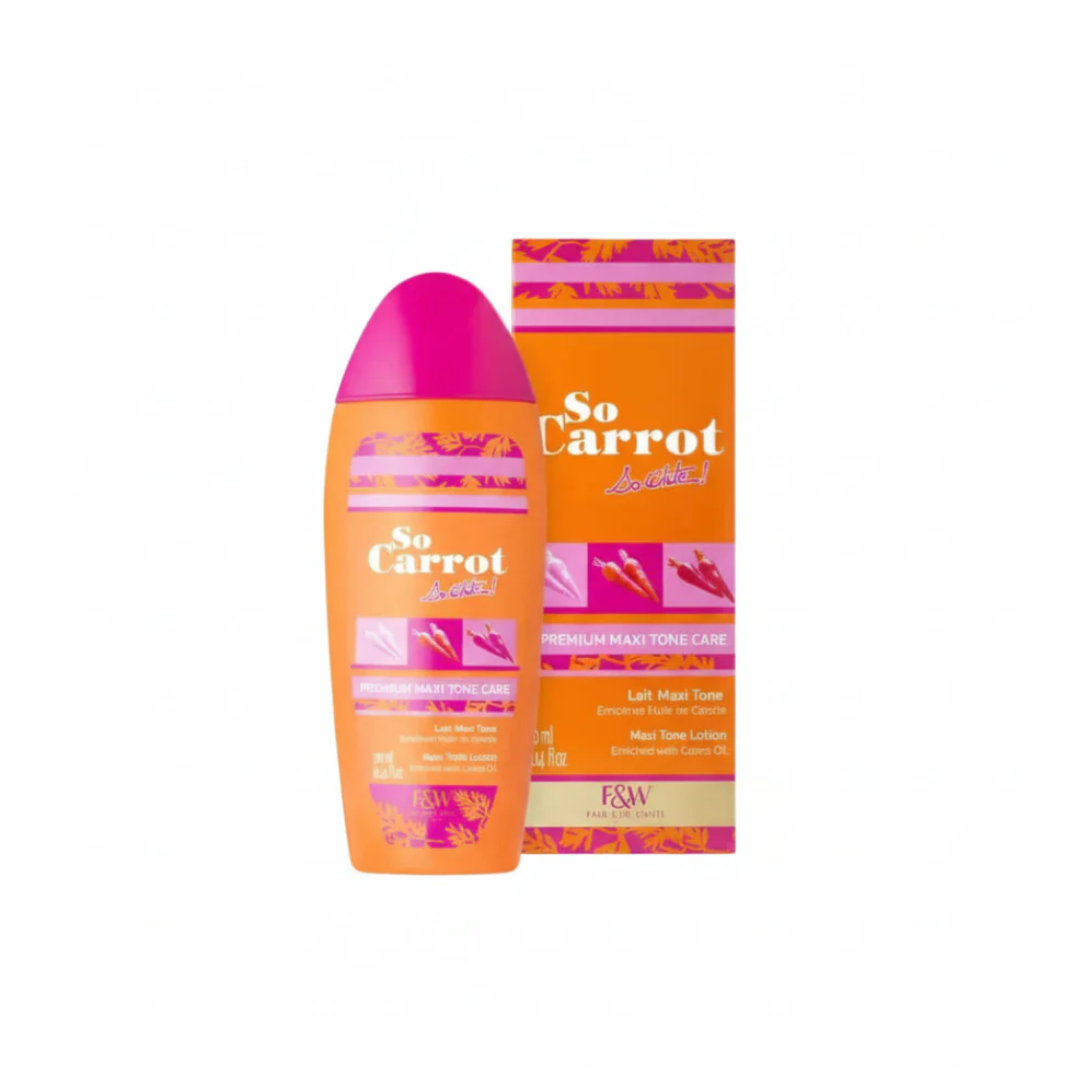 Fair & White Carrot Body Lotion 300ml | Brightening & Tone Care Lotion
