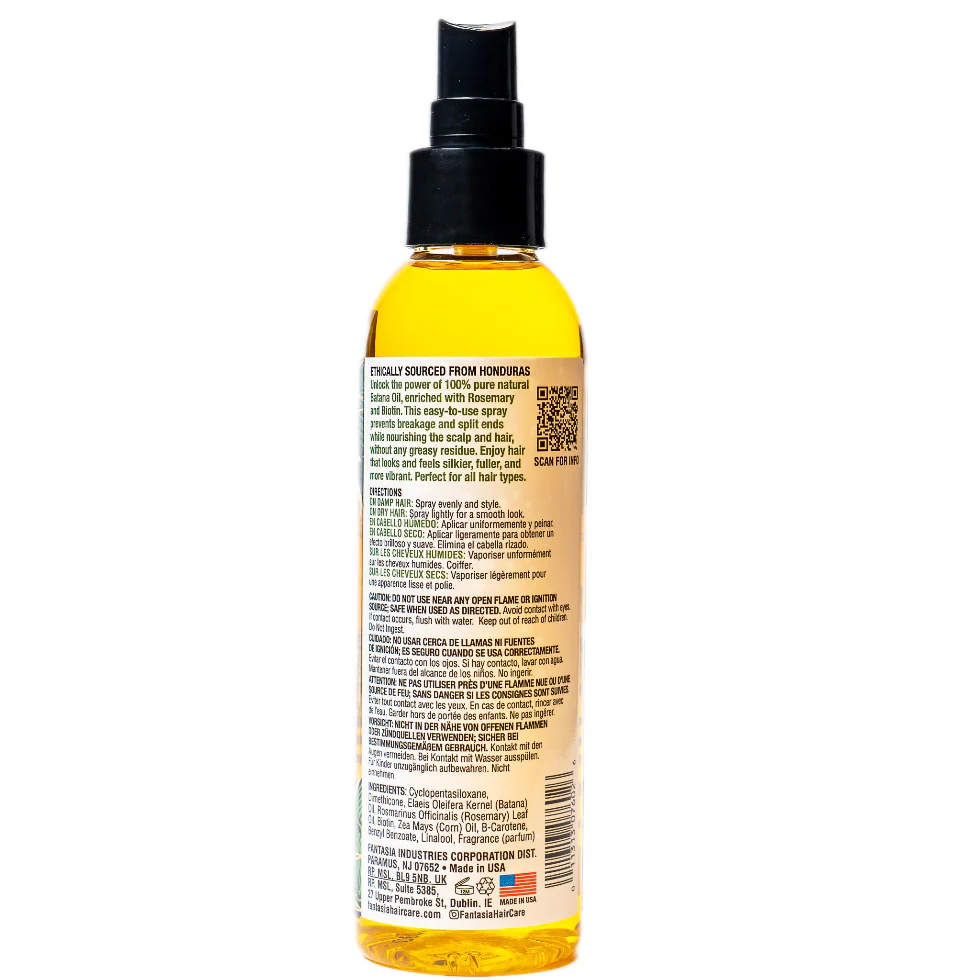 Fantasia IC Batana Oil Spray Treatment 6 oz | Hair Growth & Repair Spray - Image 2