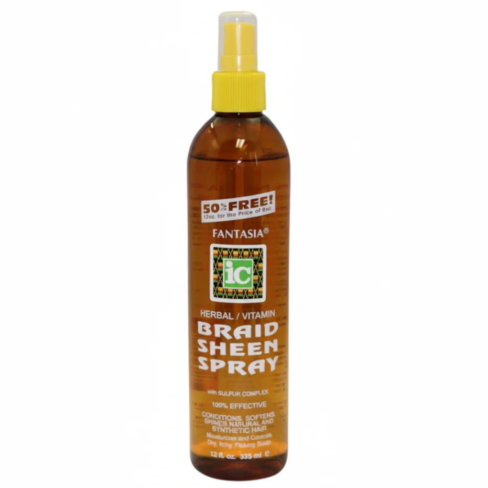 Fantasia IC Braid Sheen Spray 355ml | Moisture & Shine