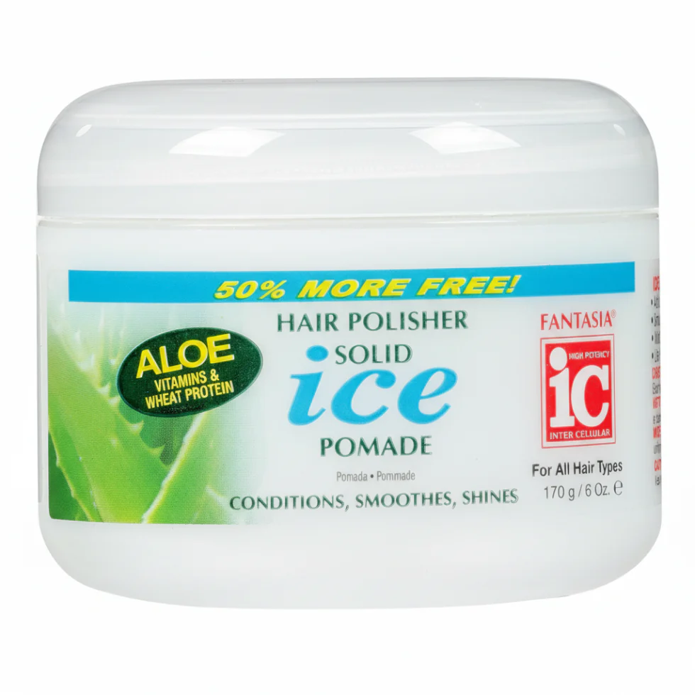 Fantasia IC Solid Ice Pomade 170g | Strong Hold & Shine