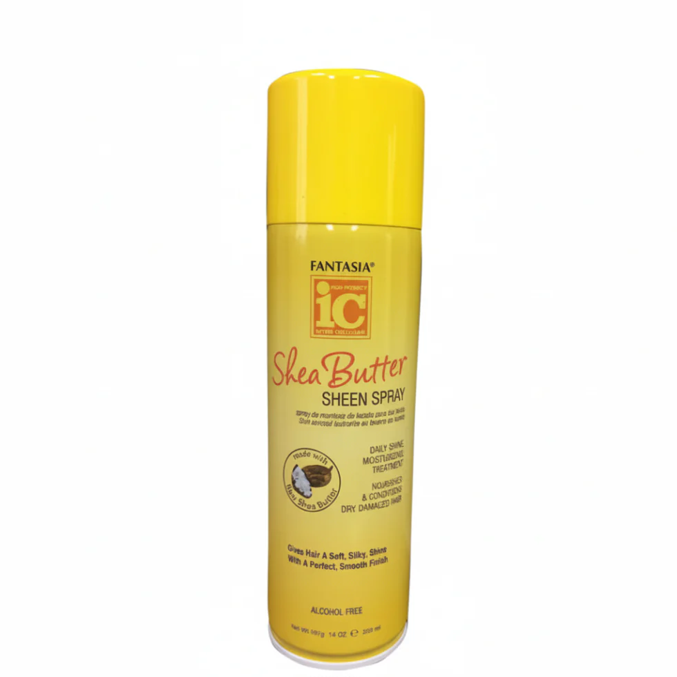 Fantasia IC Shea Butter Sheen Spray 556ml | Soft Shine & Strength