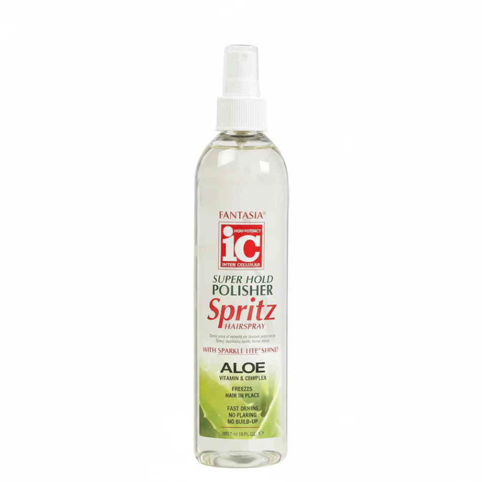 Fantasia IC Super Hold Polisher Spritz 295ml | Shine & Strong Hold Hair Spray