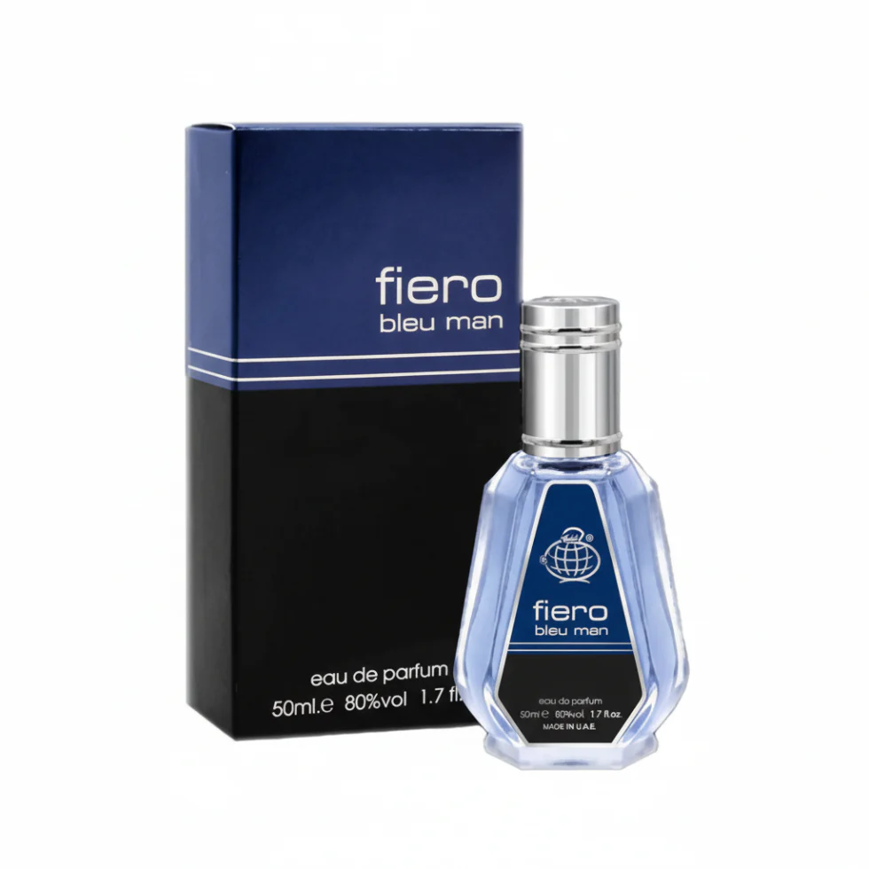 Fiero Bleu Man EDP 50ml | Fragrance World Fresh Masculine Men’s Long Lasting Perfume