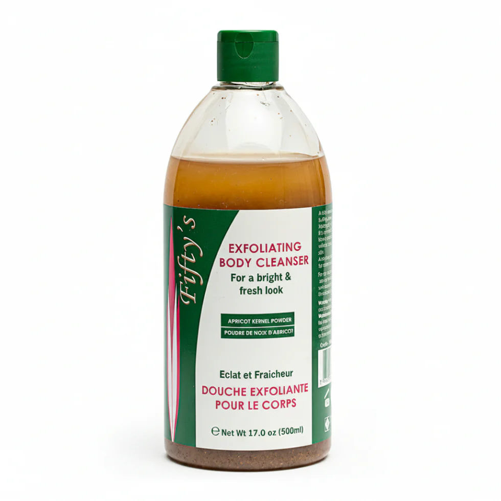 Fifty’s Exfoliating Body Cleanser 500ml | Bright & Fresh Skin Care