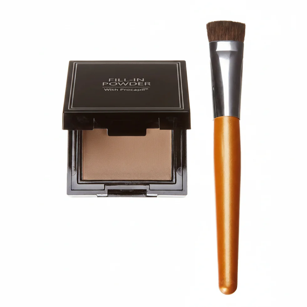 Fill-In Hair Powder with Procapil Pack of 3 Light Brown | Thickening & Coverage - Image 2