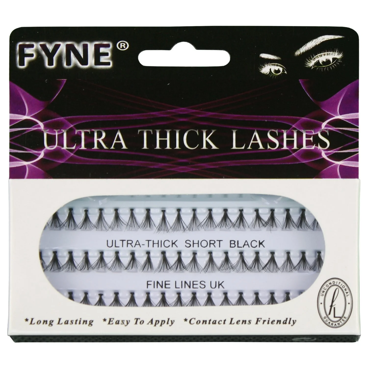 Fine Lines UK Individual Lashes - Ultra Thick Black - Image 3