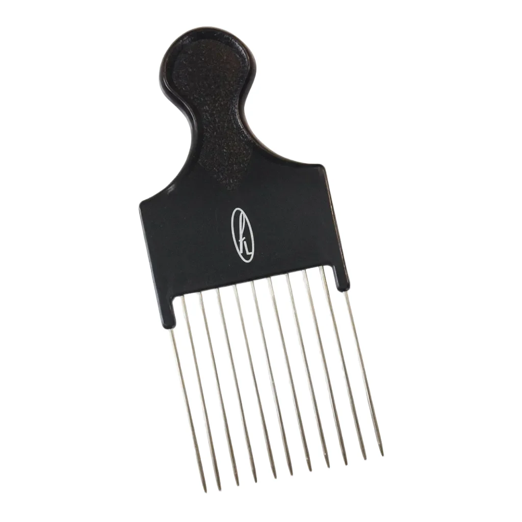 FINE LINES UK METAL AFRO COMB NO.108-01