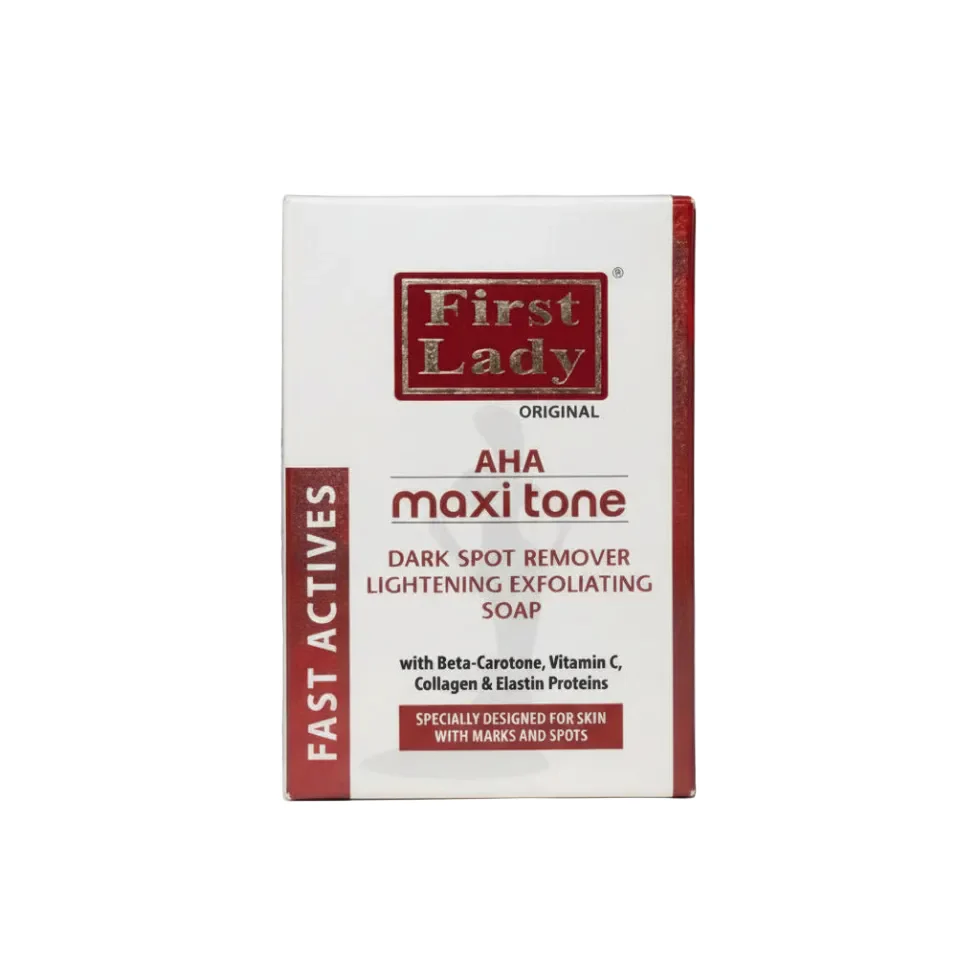 First Lady AHA Maxi Tone Soap 200g | Dark Spot Removal Brightening Soap