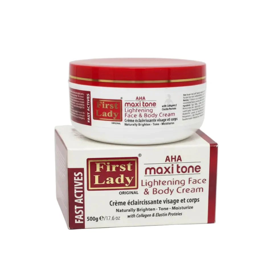 First Lady Maxi Tone Lightening Cream 500g | Face & Body Brightening Care