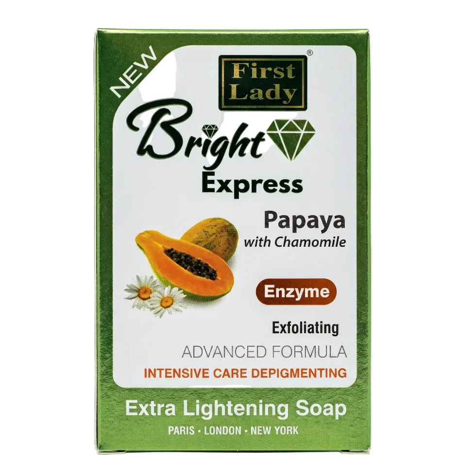 🍊 First Lady Papaya Soap 200g | Exfoliating & Brightening Skin Care