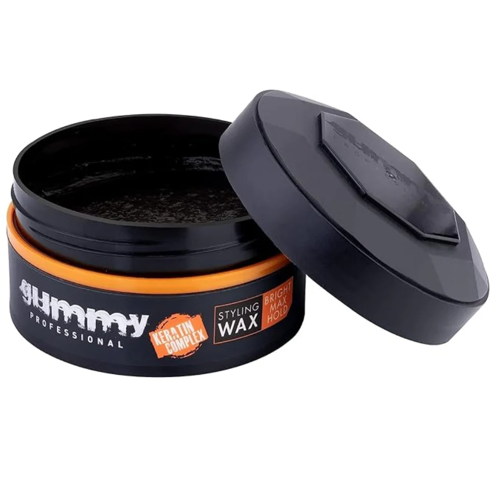 Gummy Professional Styling Wax Bright 150ml | Max Hold High Gloss Keratin Care - Image 2