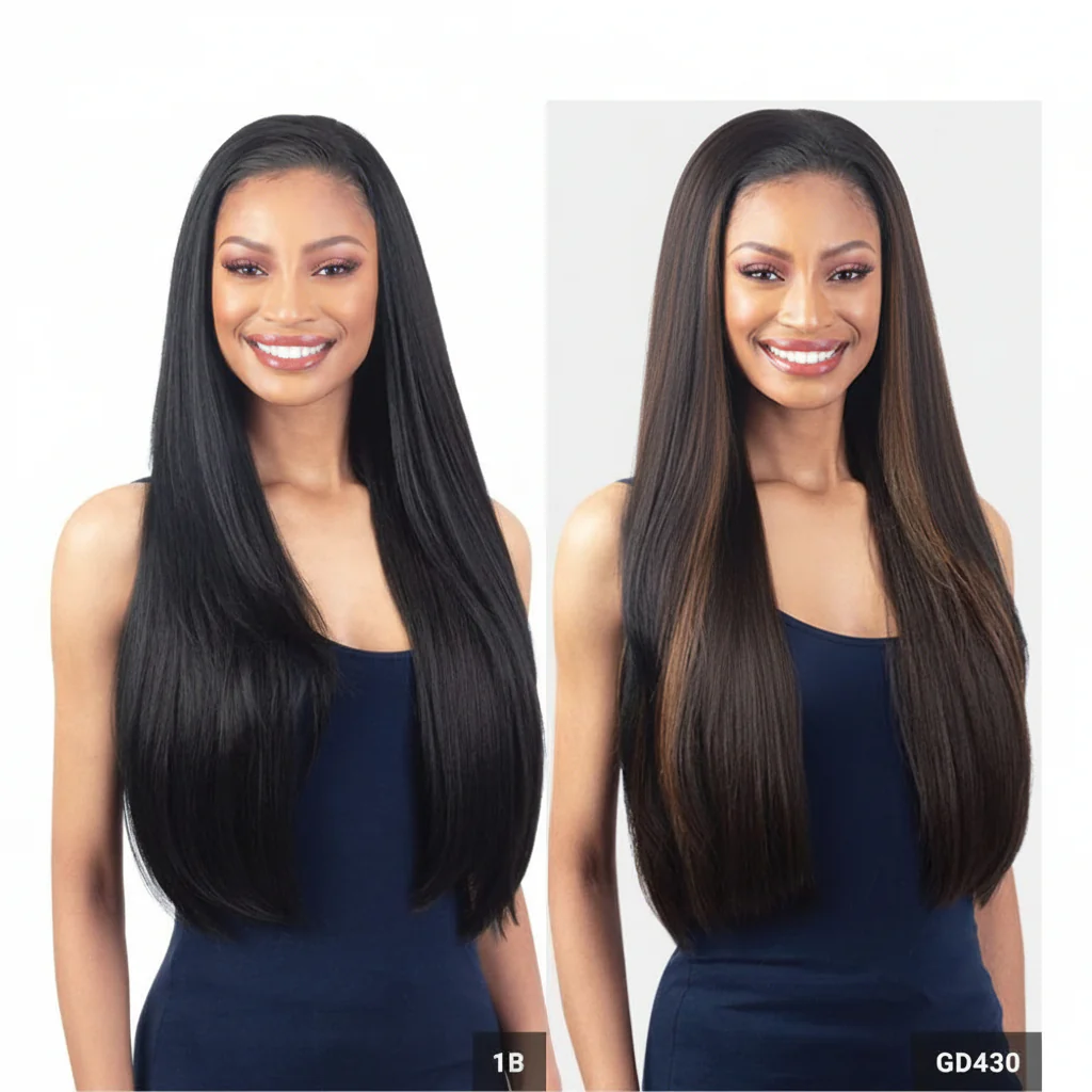 Freetress Milky Way Organique Wig Drawstring Full Cap - Feisty Girl - Image 3