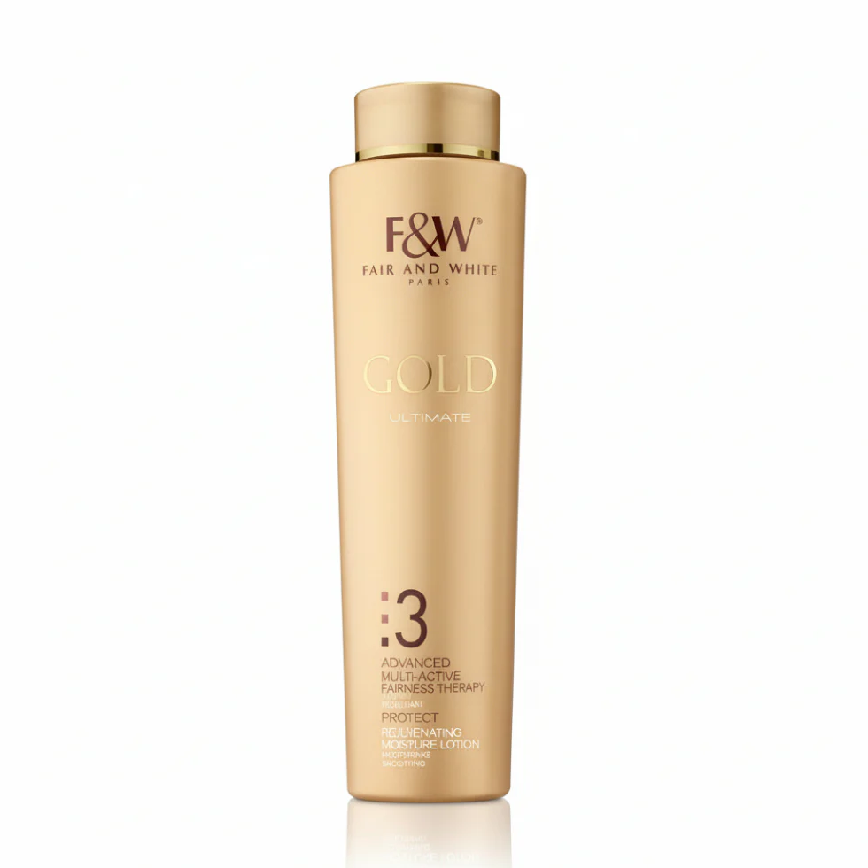 F&W Gold Moisture Lotion 500ml | Hydrating Radiant Skin Care Body Care
