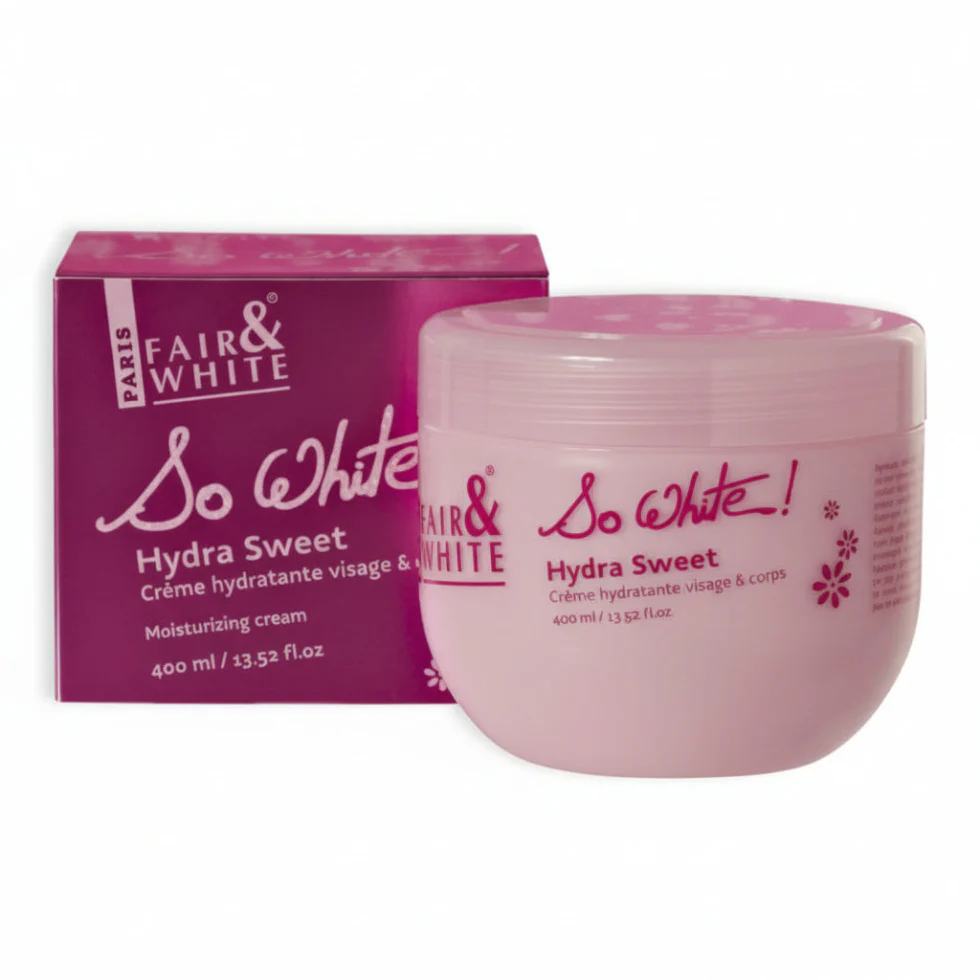 F&W Paris Hydra Sweet Cream 400ml | Face Body Moisturizing Care