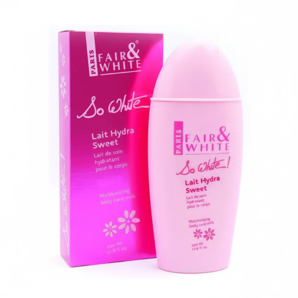 F&W Paris Body Care Milk 500ml | Hydrating Moisturizing Lotion Care