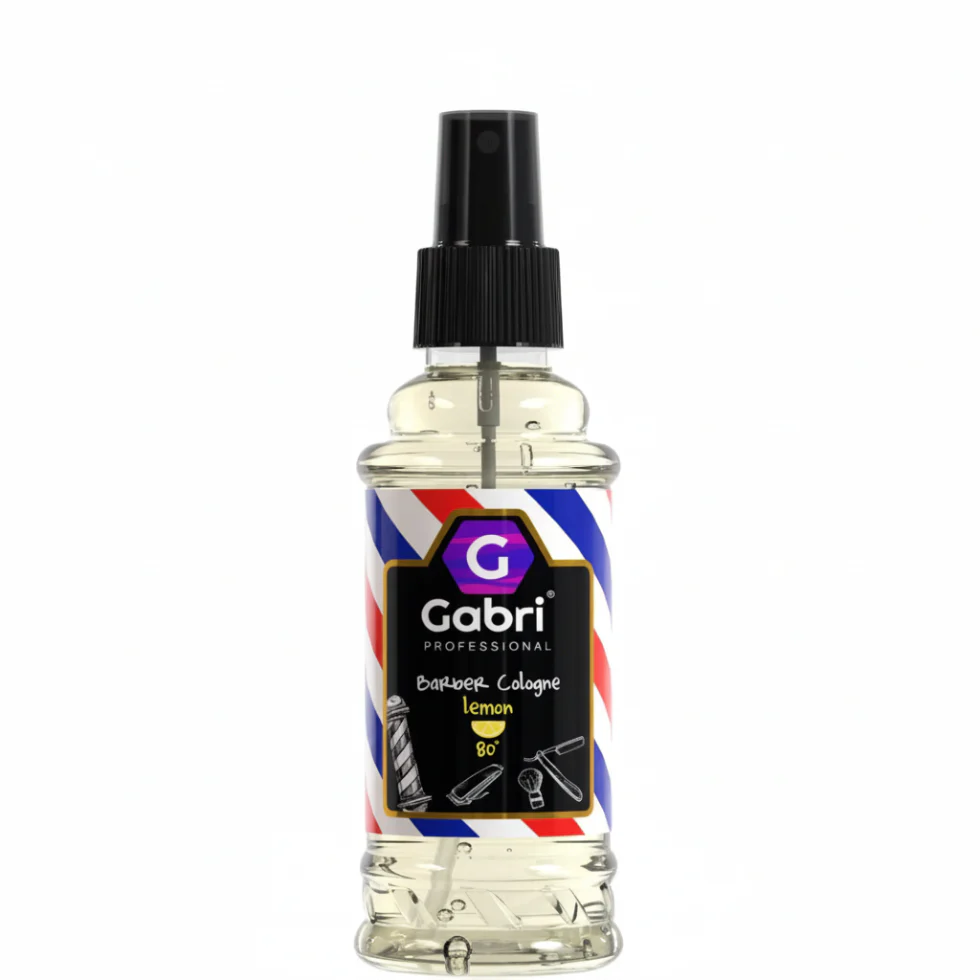 Gabri Barber Cologne No.80 Lemon 159ml | Refreshing Citrus Aftershave Spray