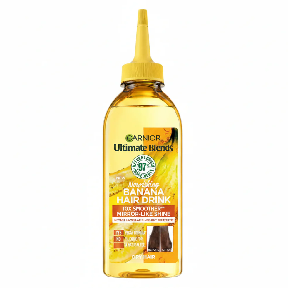Garnier Banana Hair Drink 200ml | Lamellar Water for Smooth Shine
