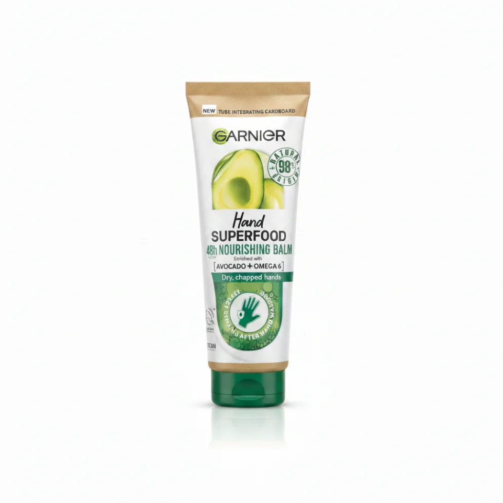 Garnier Hand Superfood Avocado Hand Cream 75ml | Nourish & Hydrate Hands