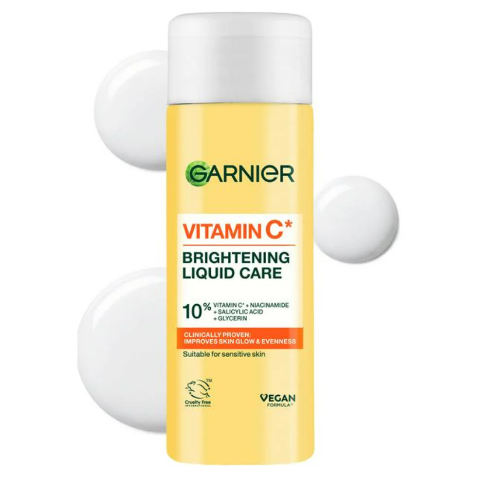 Garnier Vitamin C Brightening Liquid Care 120ml | Glow & Even Skin
