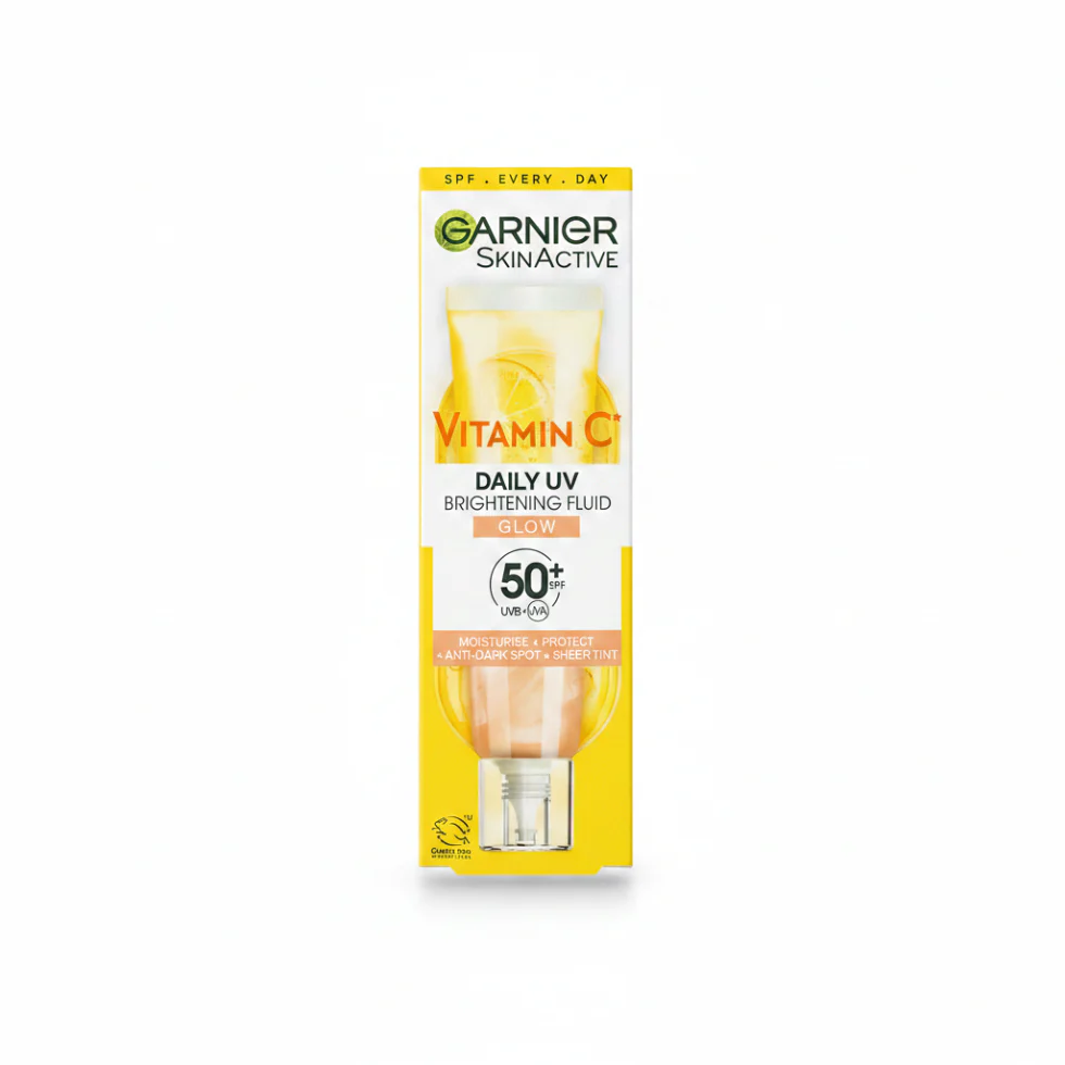 Garnier Vitamin C Daily UV Fluid SPF50+ | Brightening Sunscreen