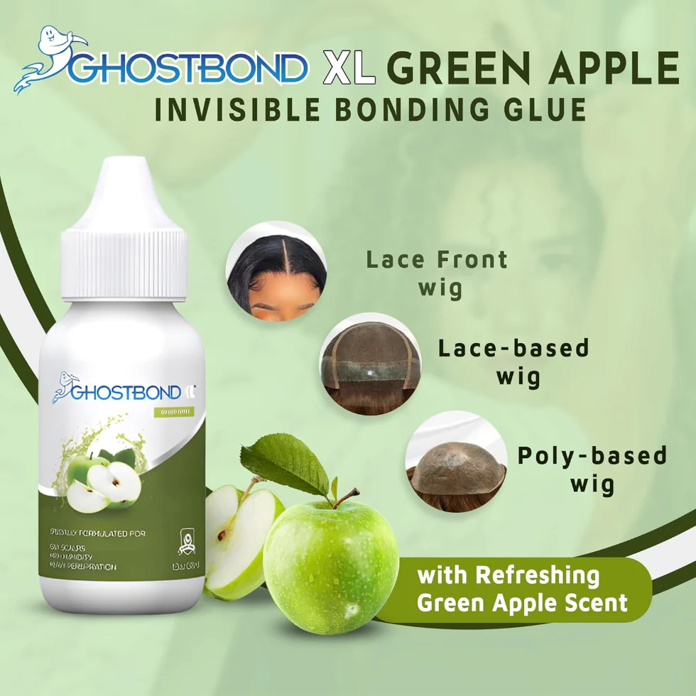 Ghostbond XL Apple Wig Glue 38ml | Strong Hold for Lace & Poly Systems - Image 2
