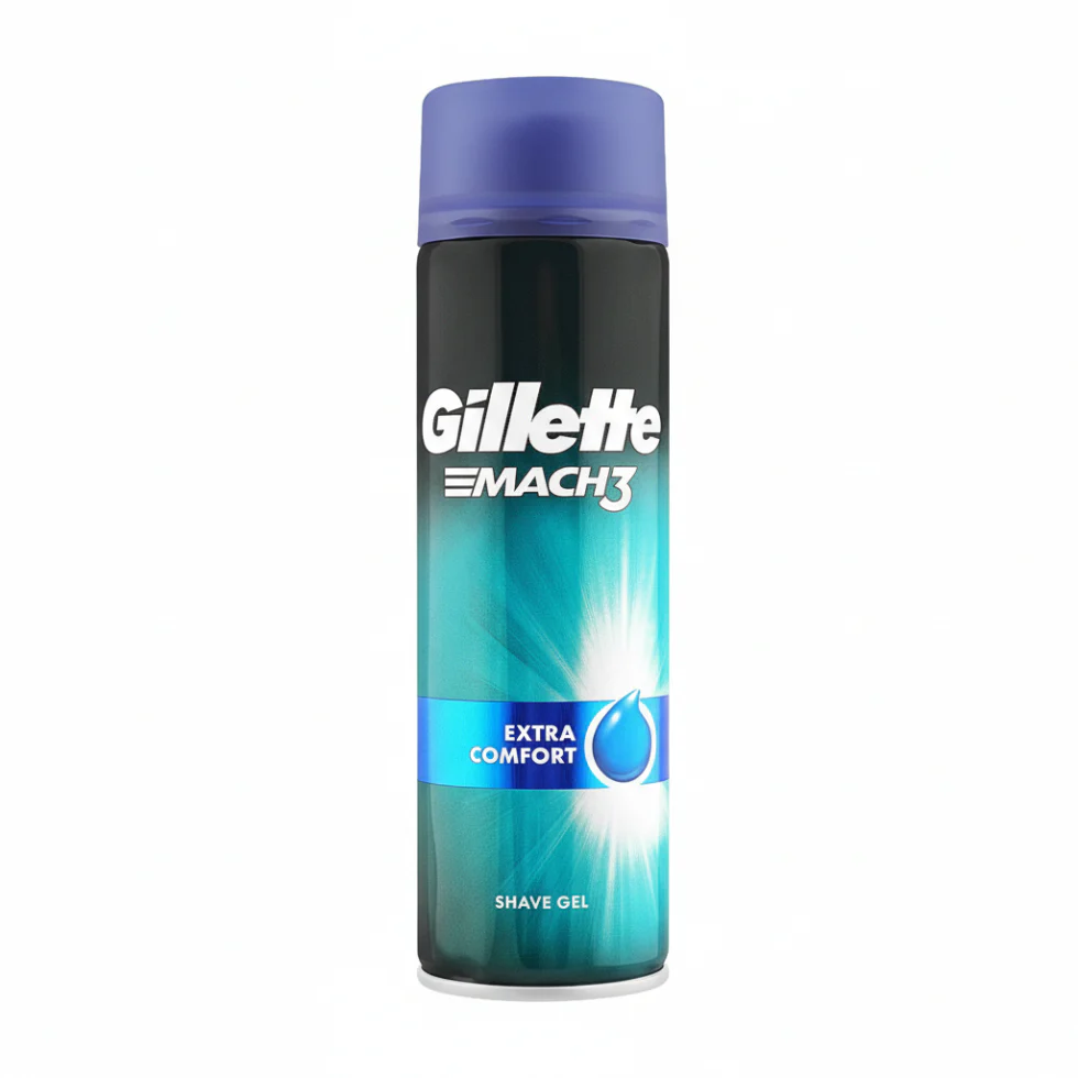 Gillette Mach3 Extra Comfort Shave Gel 200ml | Smooth Shave