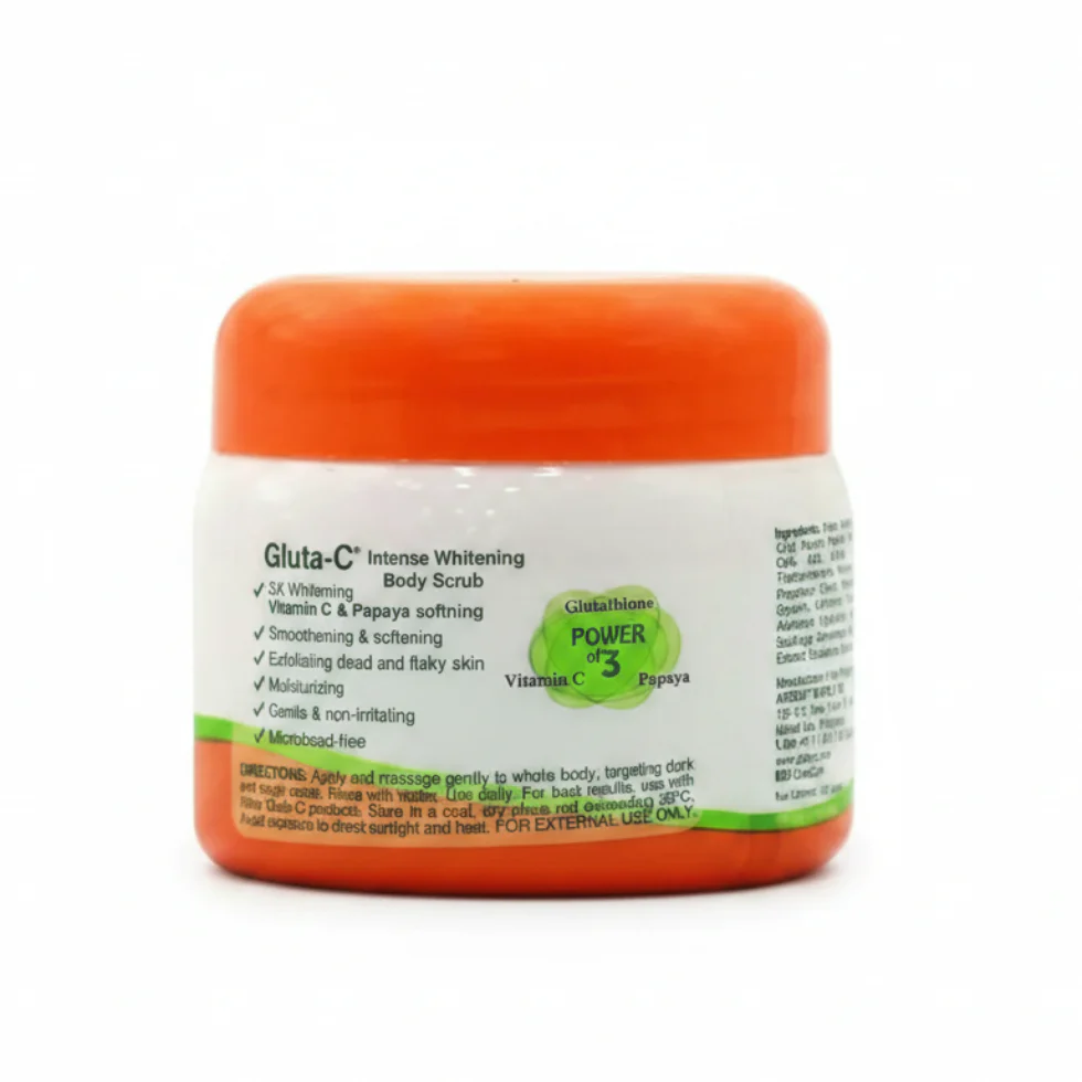 Gluta-C Intense Whitening Body Scrub 200g | Glutathione & Vitamin C Glow - Image 2