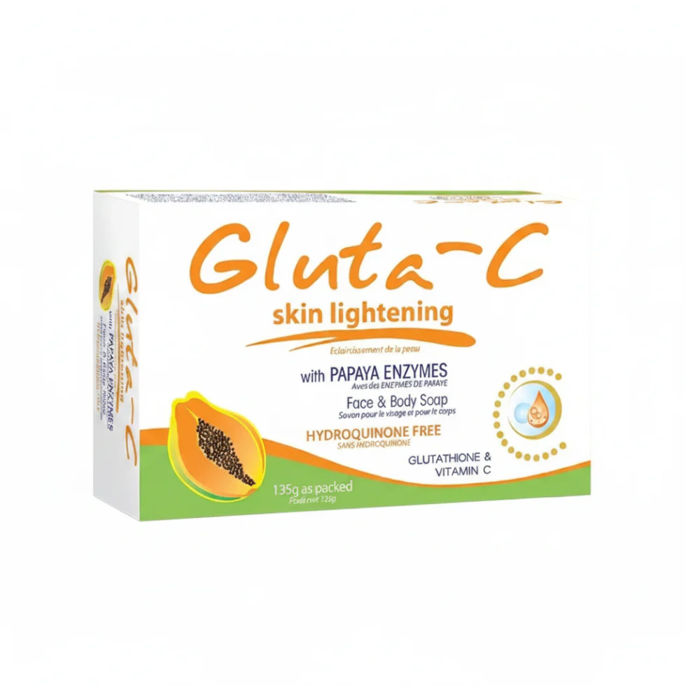 Gluta C Skin Lightening Face & Body Soap 135g | Brighten & Revitalize Skin
