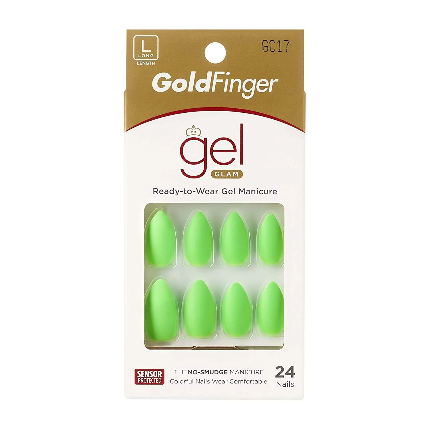 Gold Finger Gel Glam 24 Nails - Image 15