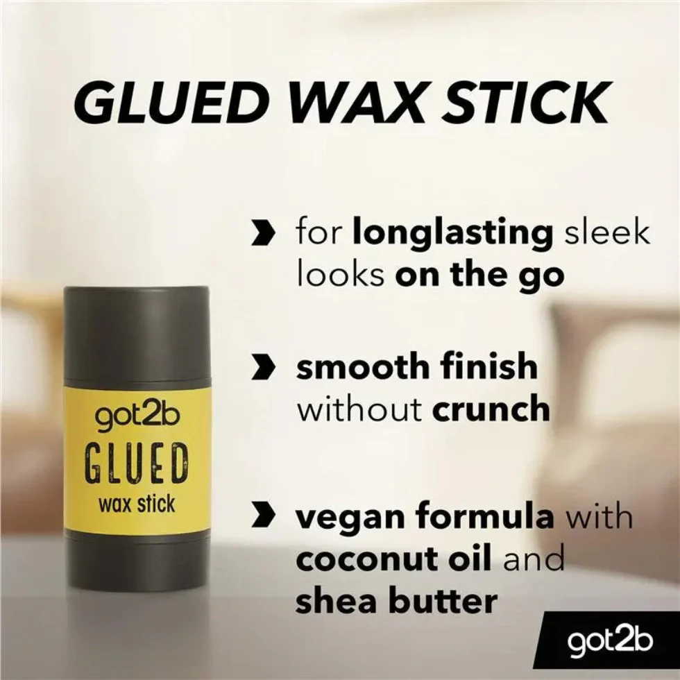 Got2b Glued Wax Stick 50g | 24-Hour Sleek Hold, Vegan & Silicone-Free - Image 2