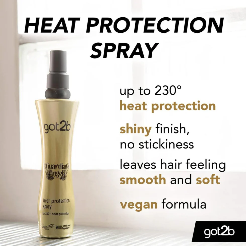 Got2b Guardian Angel Heat Protection Spray 200ml | Up to 230°C Protection - Image 3