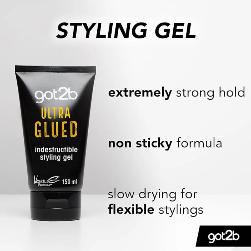 Got2b Ultra Glued Indestructible Styling Gel 150ml | 48h Extreme Hold - Image 2