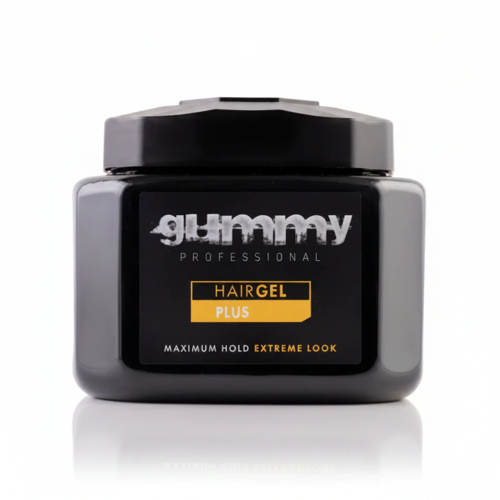 Gummy Hair Gel Plus 700ml | Maximum Hold Extreme Look Strong Styling Gel